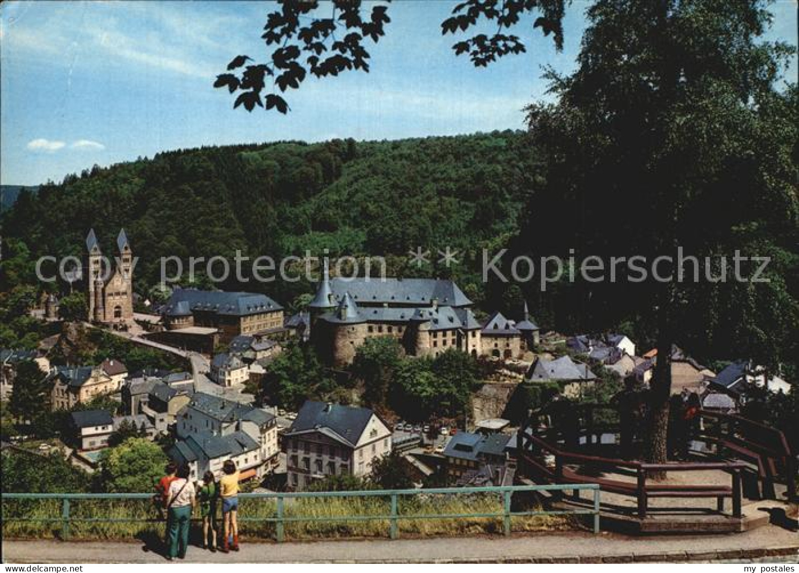 72574455 Clervaux Schloss Panorama - Autres & Non Classés