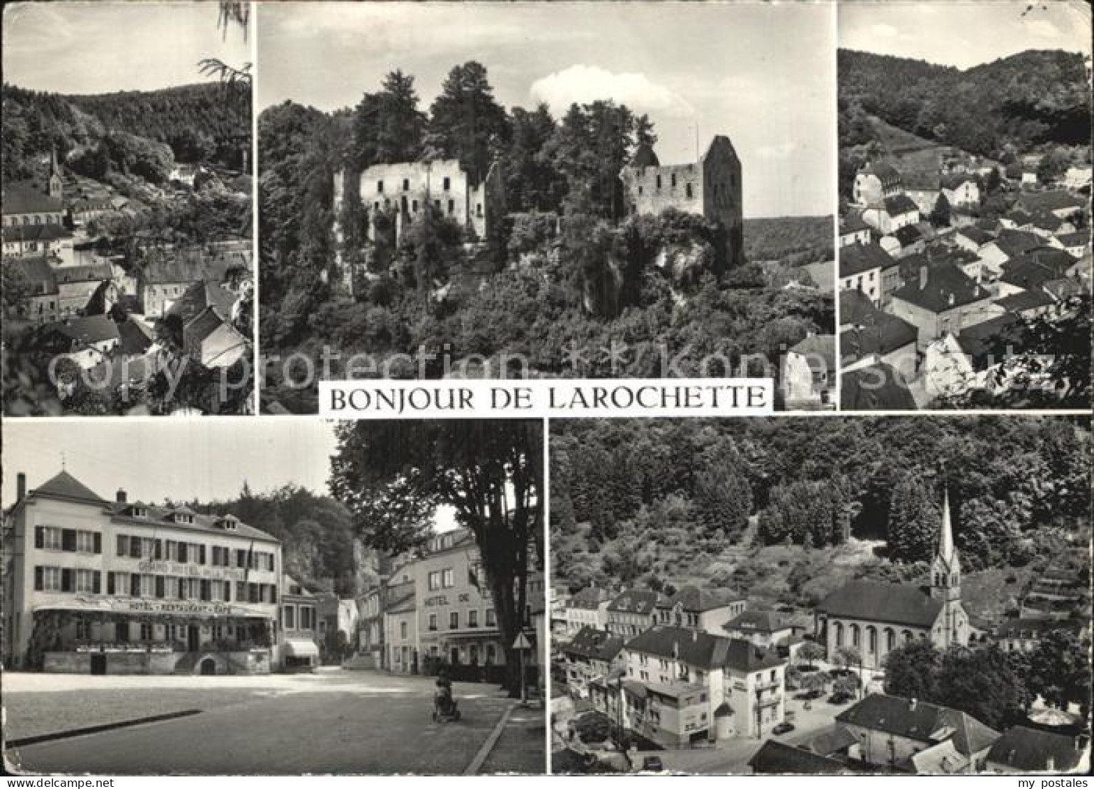 72574442 Larochette_Luxembourg Burg Stadtansichen - Autres & Non Classés