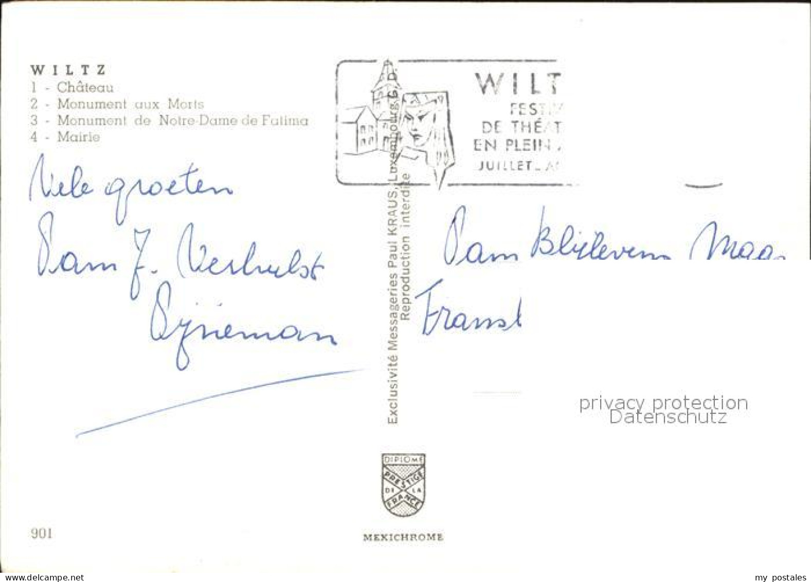 72574440 Wiltz_Luxembourg Schloss Monument Rathaus Notre Dame - Other & Unclassified