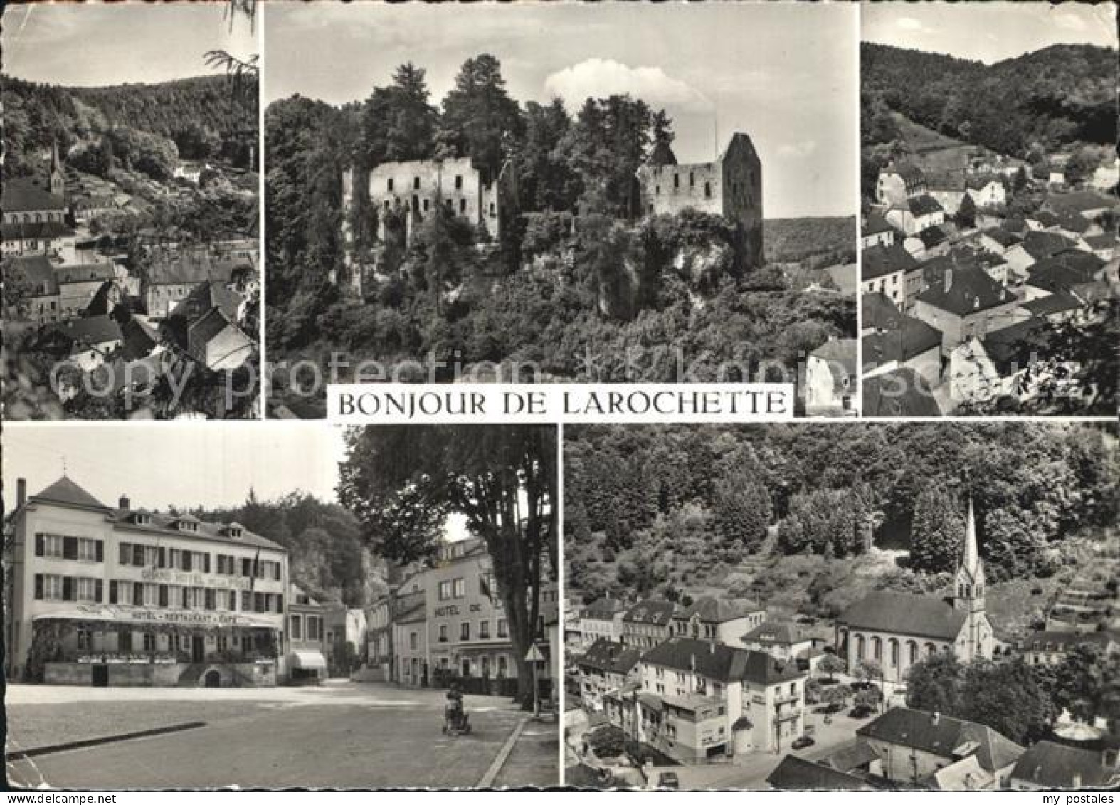 72574432 Larochette_Luxembourg Burg Kirche Stadtansichten - Autres & Non Classés