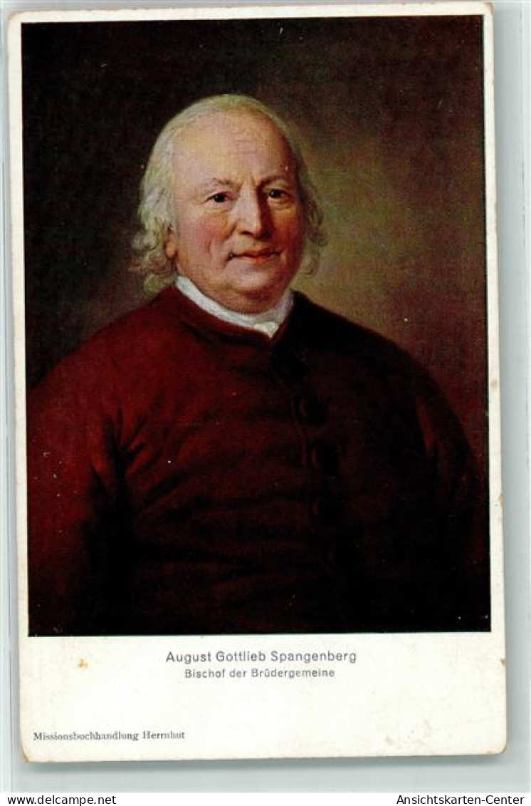 39190311 - August Gottlieb Spangenberg Bischof Der Bruedergemeinde - Autres & Non Classés