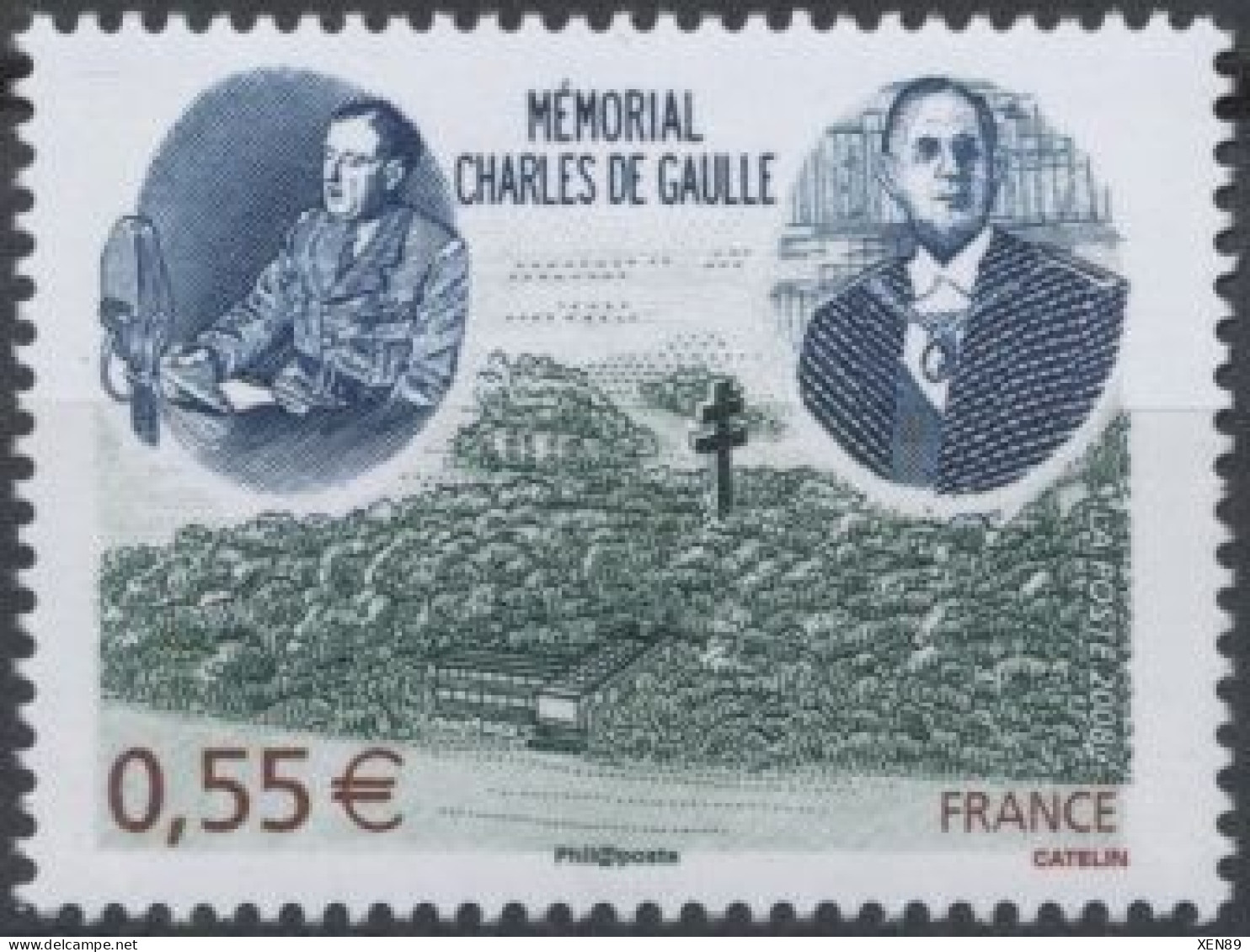 2008 - 4243 - Mémorial De Charles De Gaulle à Colombey-les-Deux-Eglises - Neufs
