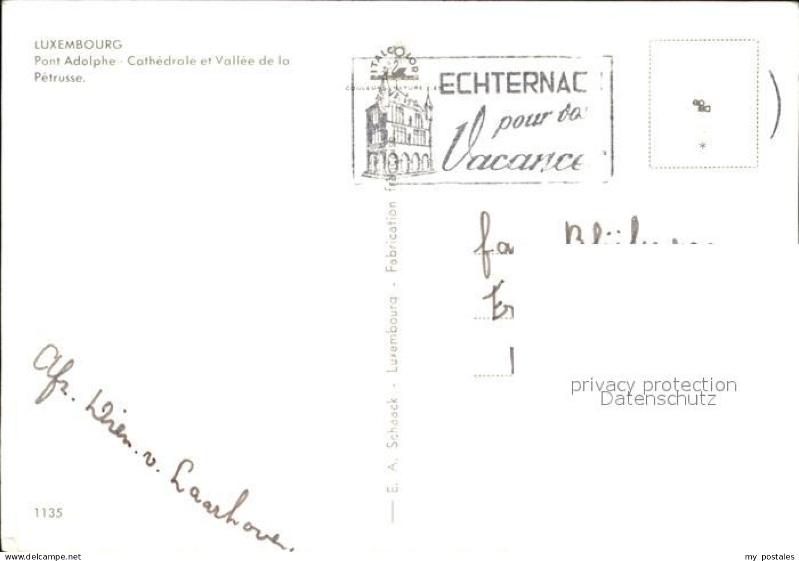 72574352 LUXEMBOURG__Luxemburg Pont Adolphe Kathedrale Tal Petrusse - Other & Unclassified