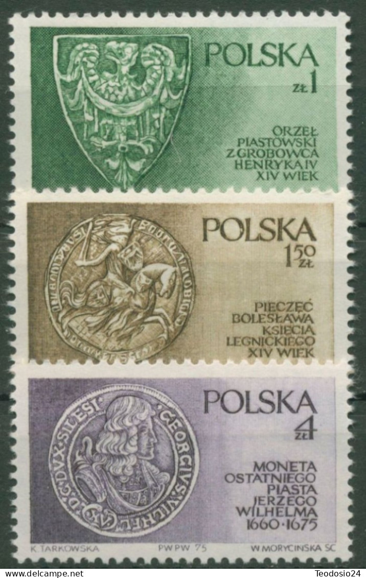 Polonia  1975 2416/18    ** - Neufs