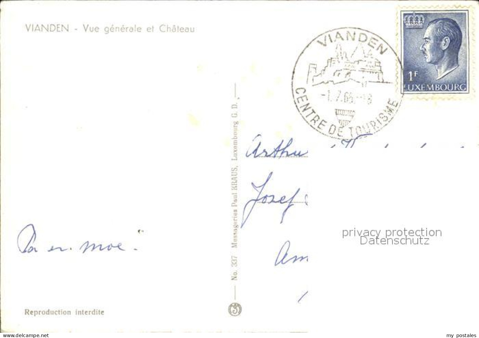 72574303 Vianden Ruine Ansichten - Other & Unclassified