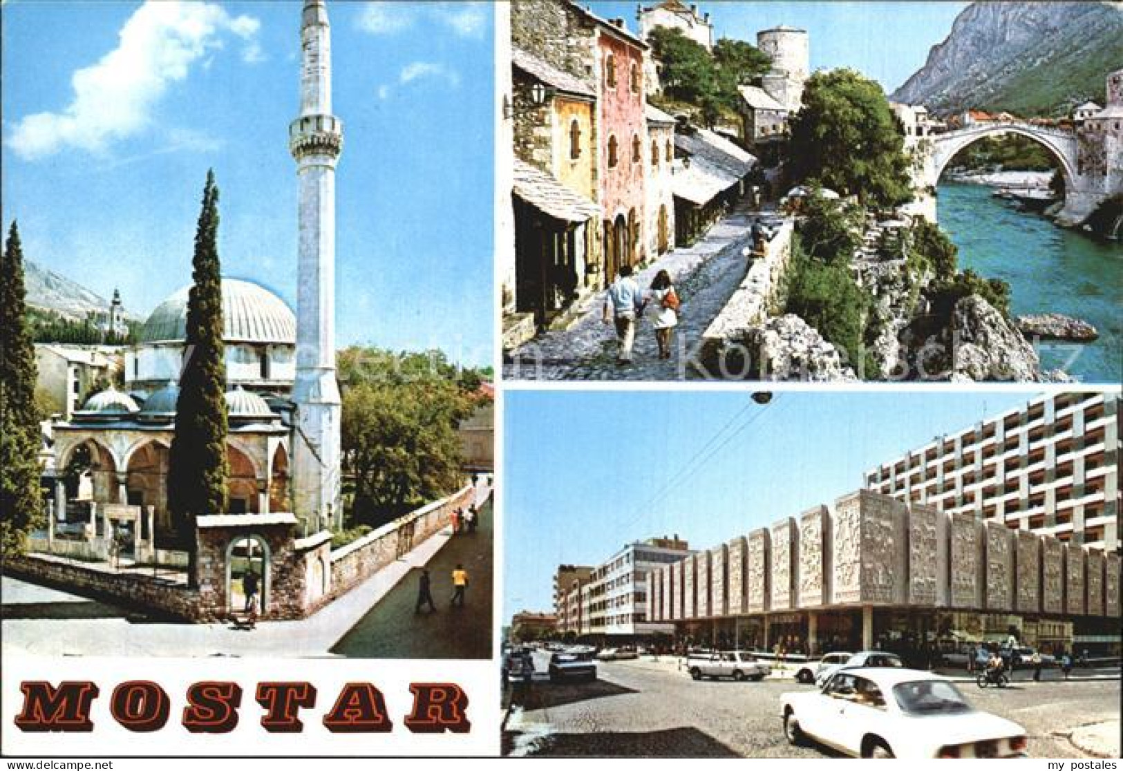 72574220 Mostar Moctap Bruecke Neretva Stadtansichten Mostar - Bosnie-Herzegovine