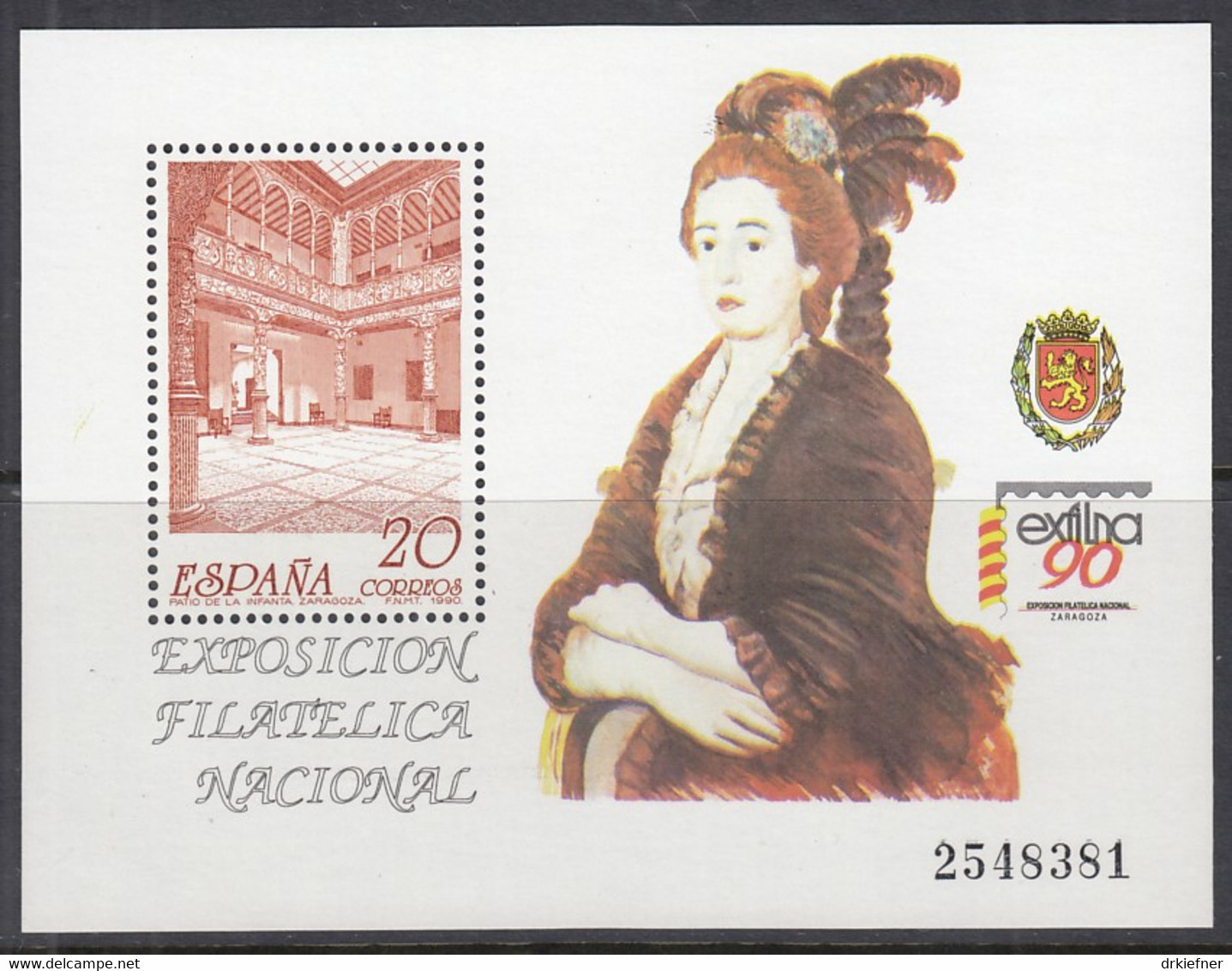 SPANIEN  Jahrgang 1990, Postfrisch **, 2926-2949, 2951-2974 Mit Block 36-38 - Années Complètes