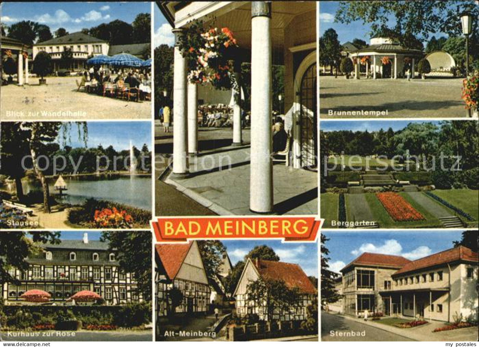 72574123 Bad Meinberg Wandelhalle Brunnentempel Stausee Berggarten Kurhaus Zur R - Bad Meinberg