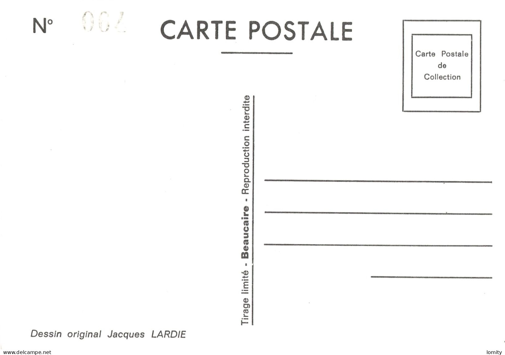 Lardie Nos Illustrateurs N°5 Jean Luc  Illustration Illustrateur Chat Noir - Lardie