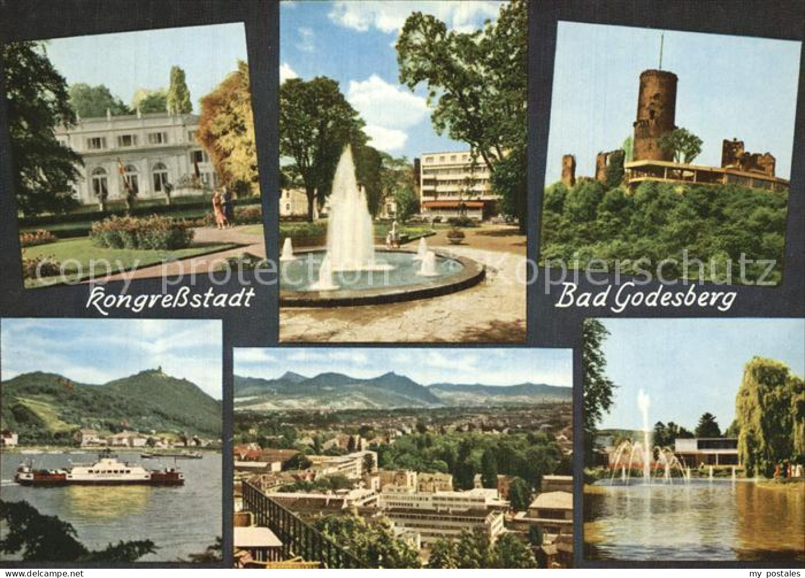 72574095 Godesberg Bad Kngressstadt Stadtpark Godesburg Stadthalle Rhein Bonn - Bonn