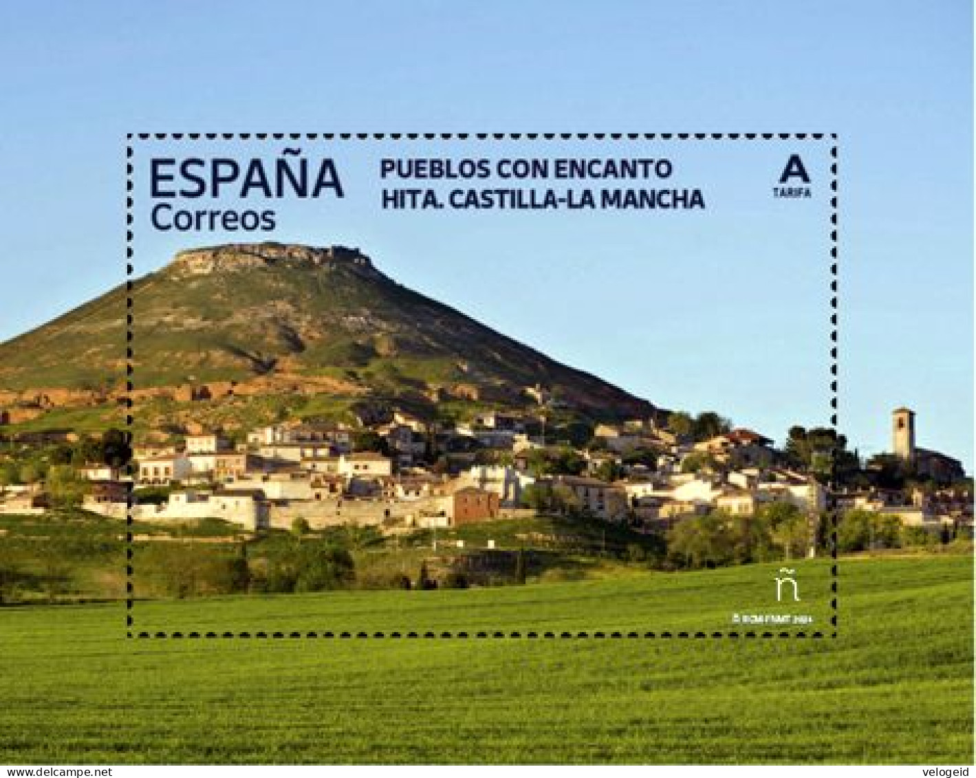 España. Spain. 2024. Pueblos Con Encanto. Serie XIX. Betancuria. Hita. Nuevo Baztán. Peñíscola - Neufs