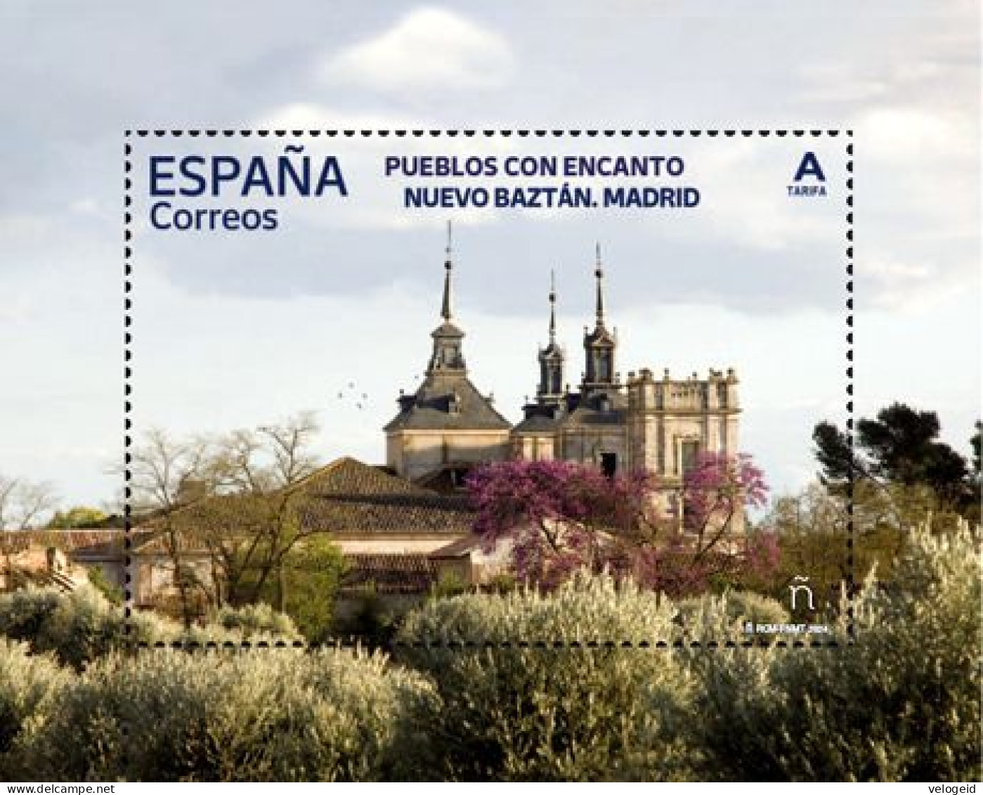 España. Spain. 2024. Pueblos Con Encanto. Serie XIX. Betancuria. Hita. Nuevo Baztán. Peñíscola - Ungebraucht