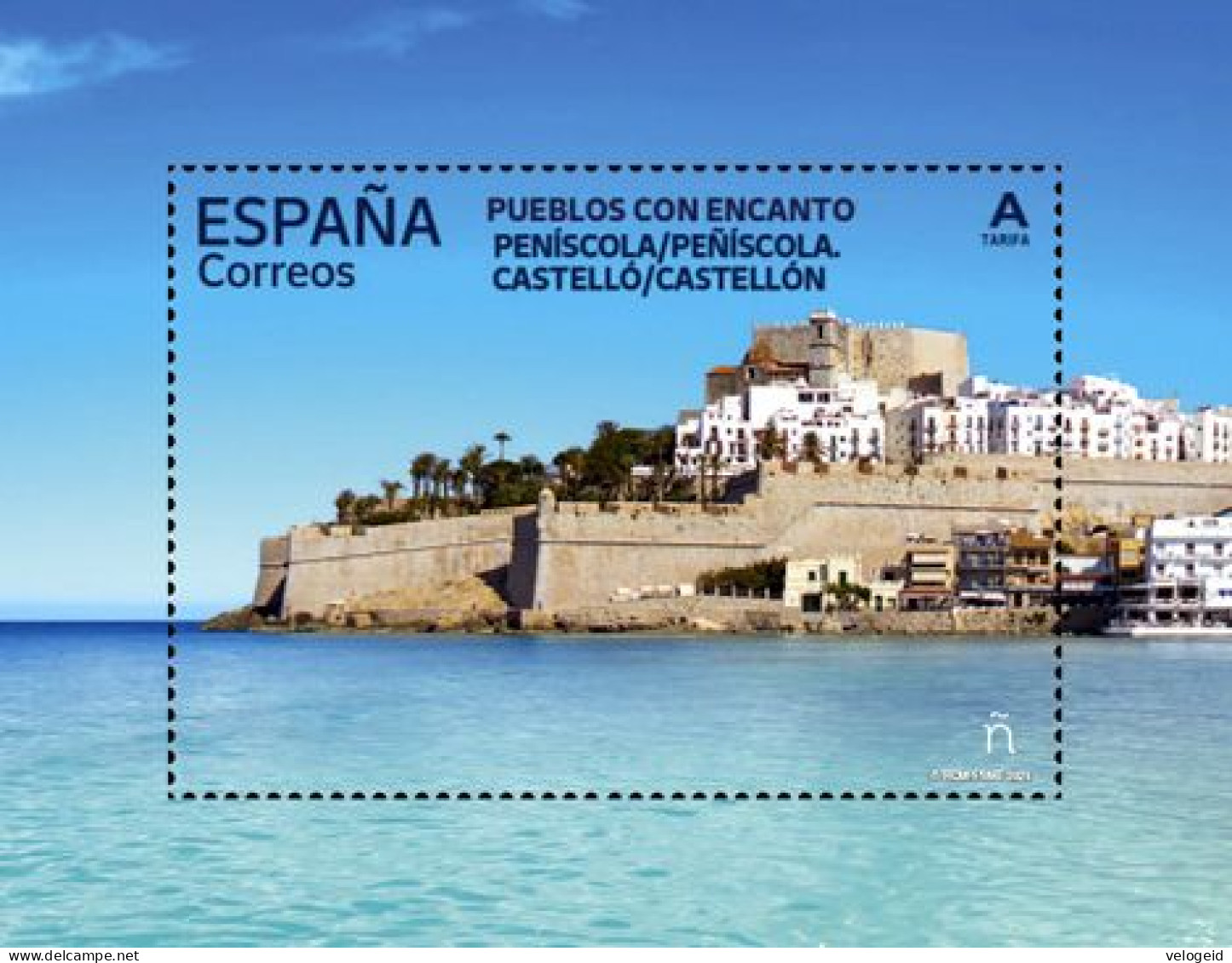 España. Spain. 2024. Pueblos Con Encanto. Serie XIX. Betancuria. Hita. Nuevo Baztán. Peñíscola - Unused Stamps