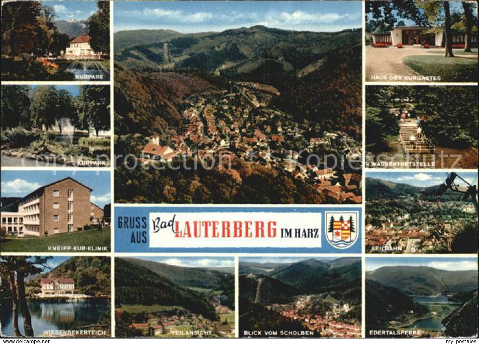 72573770 Lauterberg Bad Edertalsperre Kurpark Klinik Ansicht Lauterberg Bad - Bad Lauterberg