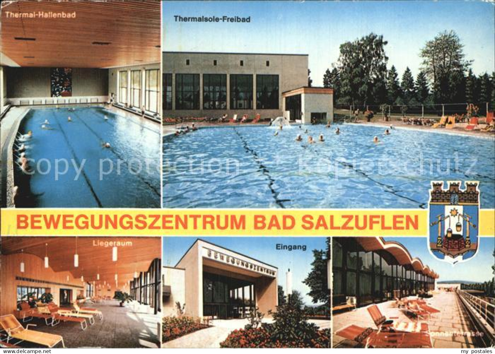 72573744 Salzuflen Bad Liegeraum Thermal Schwimmbad Freibad Sonnenterasse Lieger - Bad Salzuflen