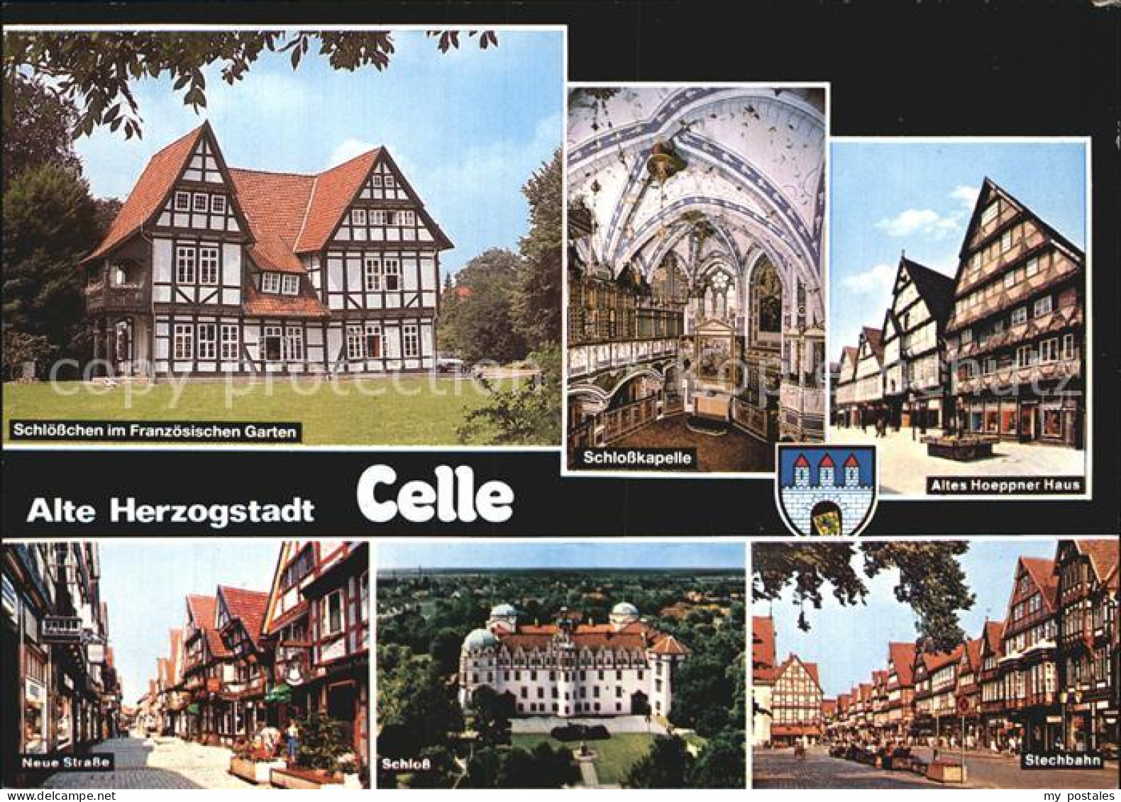 72573742 Celle Niedersachsen Herzogstadt Hoeppner Haus Neue Strasse Schloss Stec - Celle