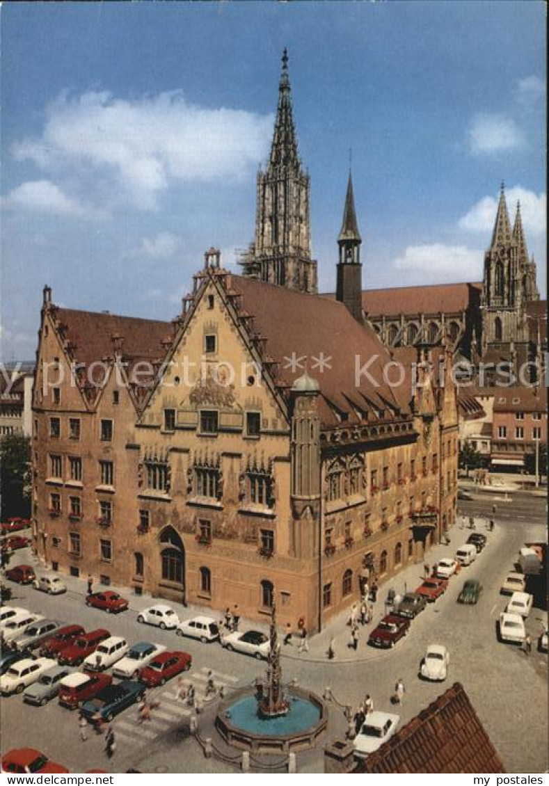 72573713 Ulm Donau Rathaus Muenster Ulm - Ulm