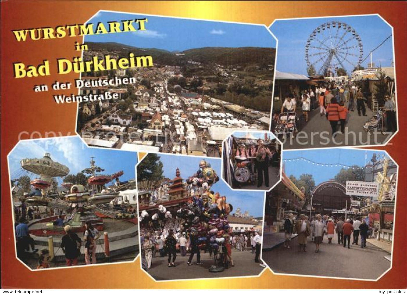 72573704 Duerkheim Bad Wurstmarkt Riesenrad Weinfest Kur  Bad Duerkheim - Bad Dürkheim