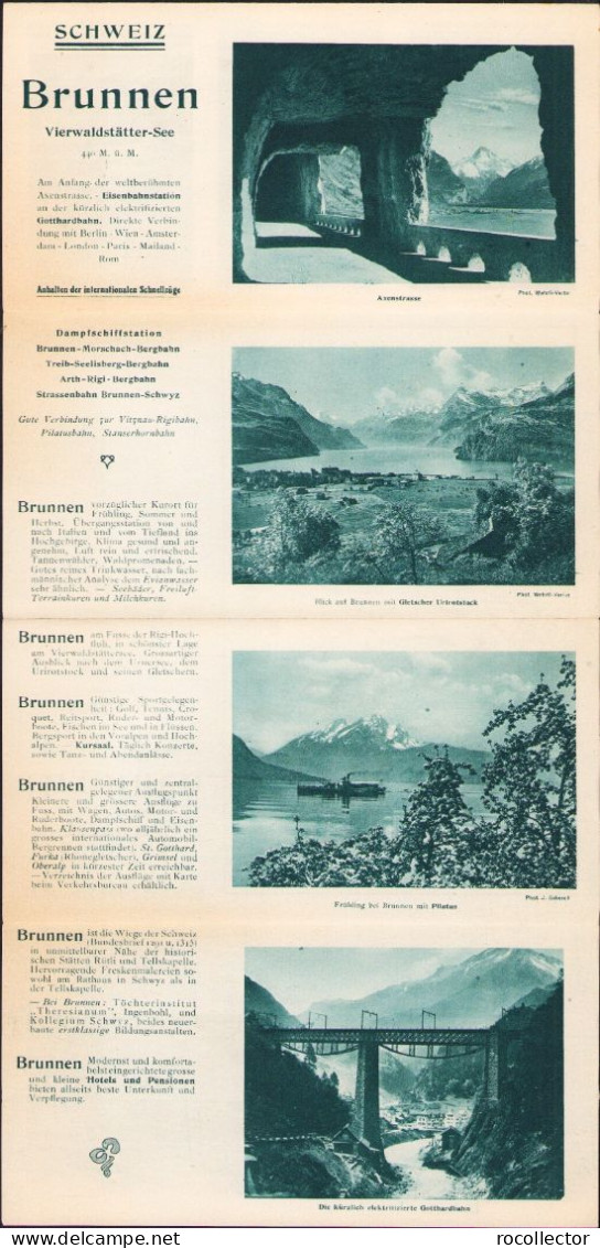 Commercial Brunnen, Switzerland, Ca 1930s A2485N - Programs