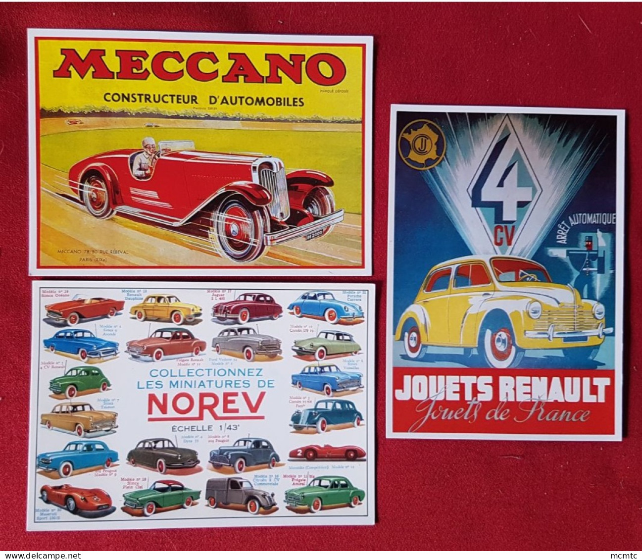 8 Cartes Postales Modernes Sur Les Jouets - Spielzeug & Spiele