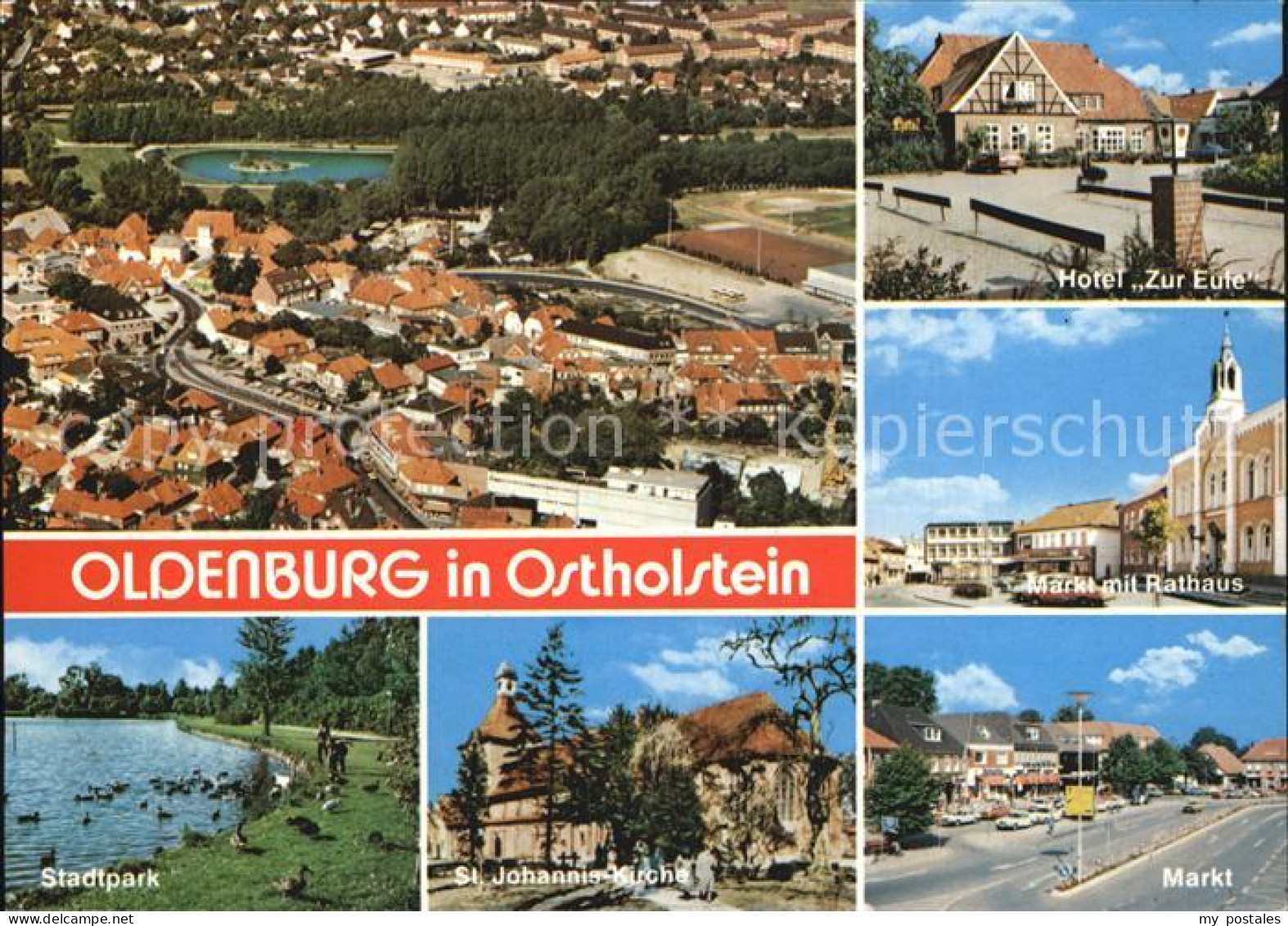 72573532 Oldenburg Holstein Hotel Zur Eule Markt Rathaus Stadtpark Oldenburg - Oldenburg (Holstein)