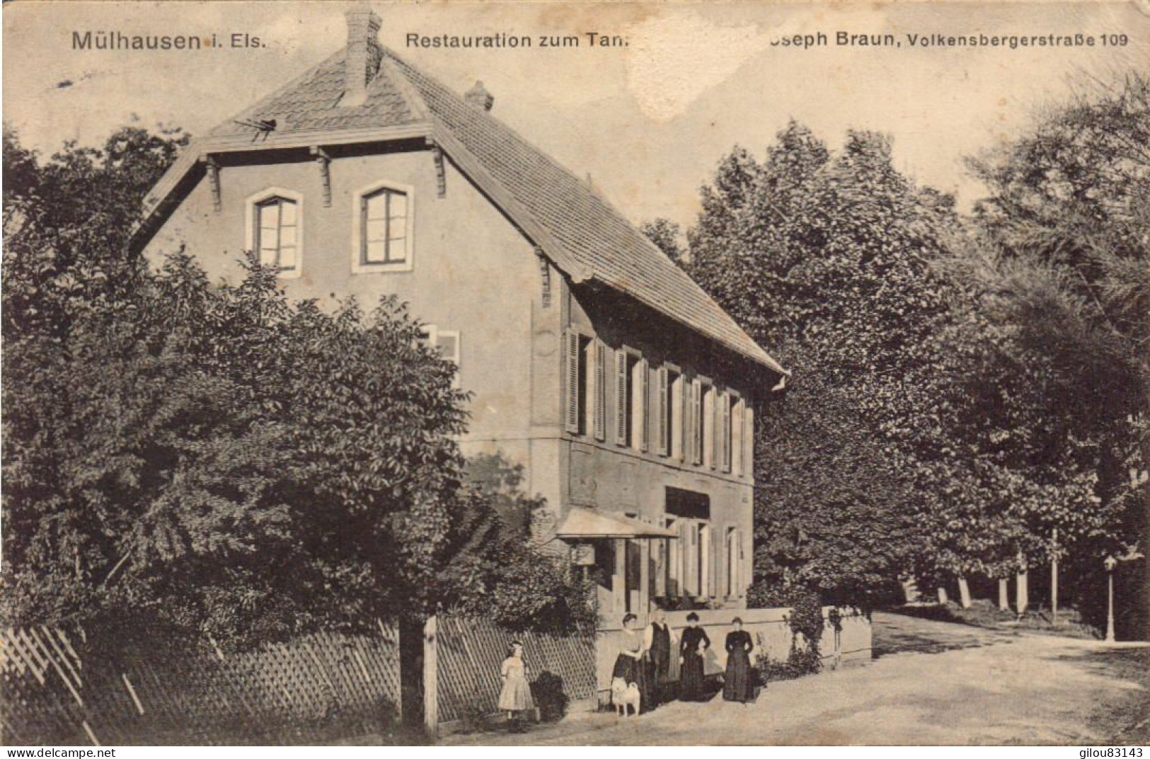 Haut Rhin, Mulhausen I. Els., Restauration Zum - Mulhouse