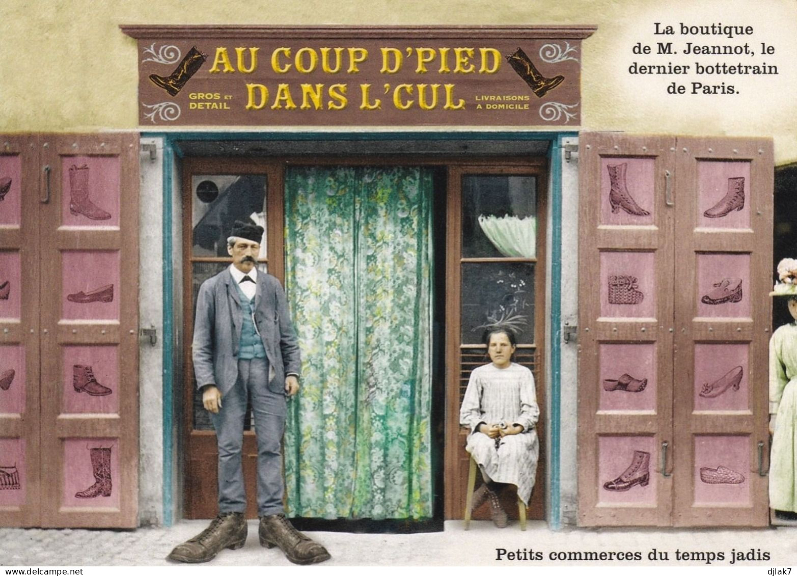 Humour Boutique Au Coup D'Pied Dans L'Cul - Humour