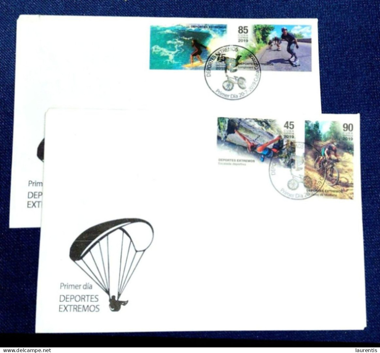 1256. Extreme Sports - Cycling - FDC - Cb - 3,85 - Cyclisme