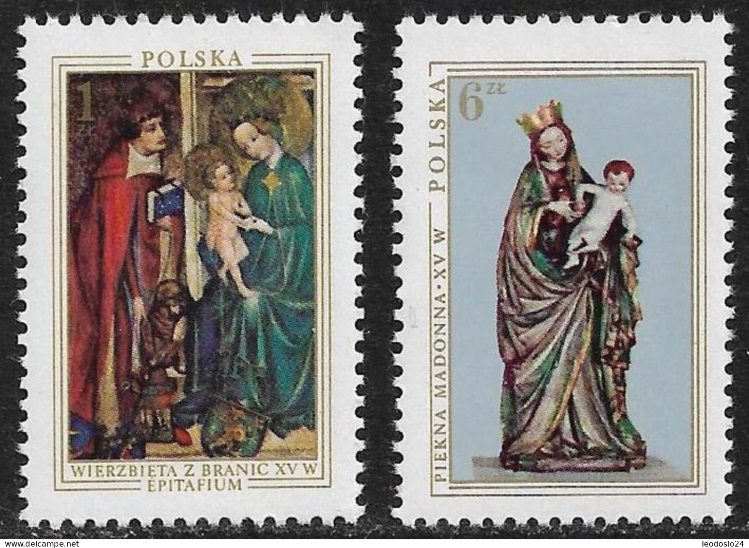 Polonia  1976 2305-06   ** - Unused Stamps