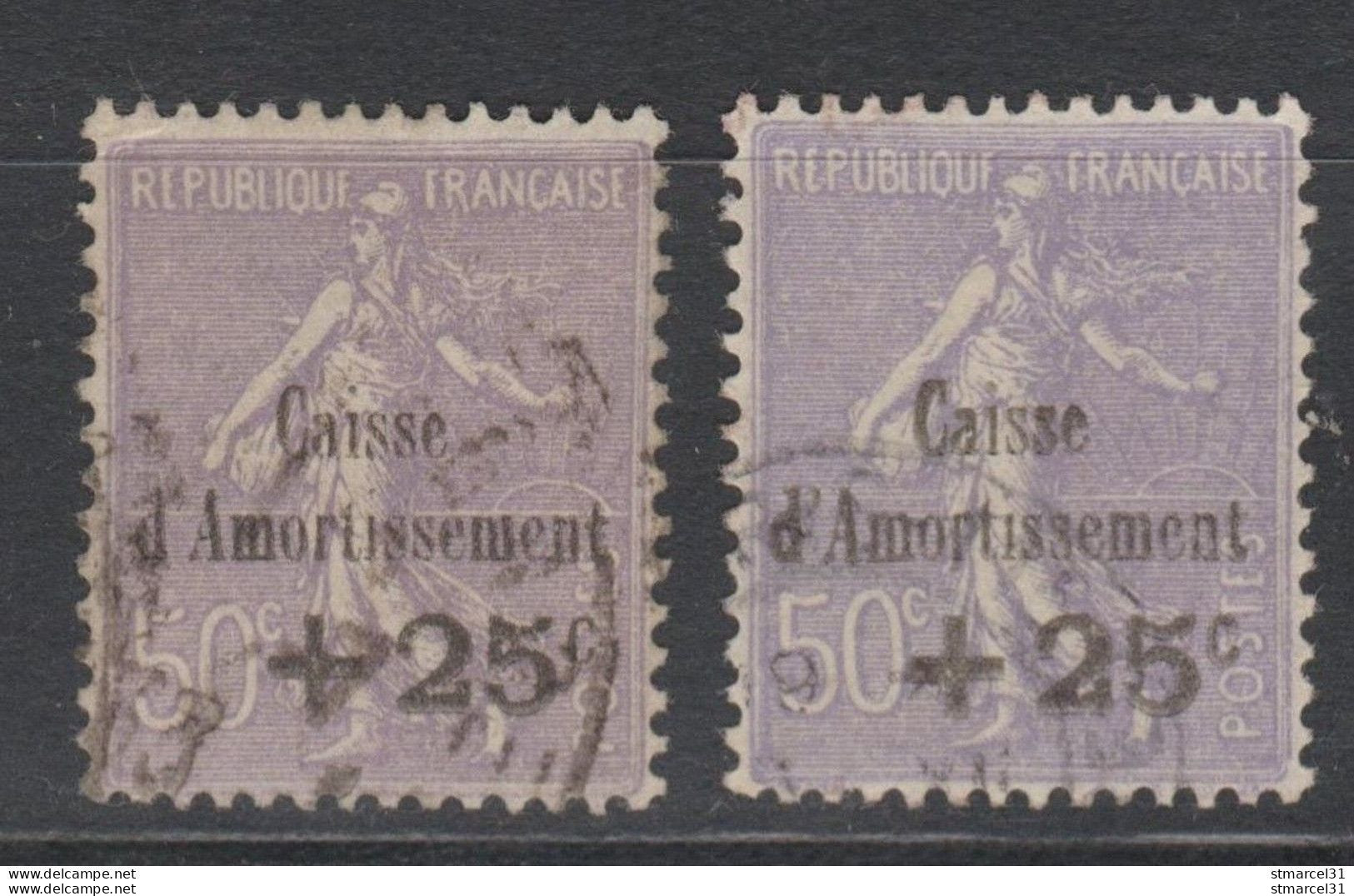 SOLDE 2 NUANCES Lilas Et Violet (1 TBC Parfait) N°276 TBE Cote 250€ - Used Stamps
