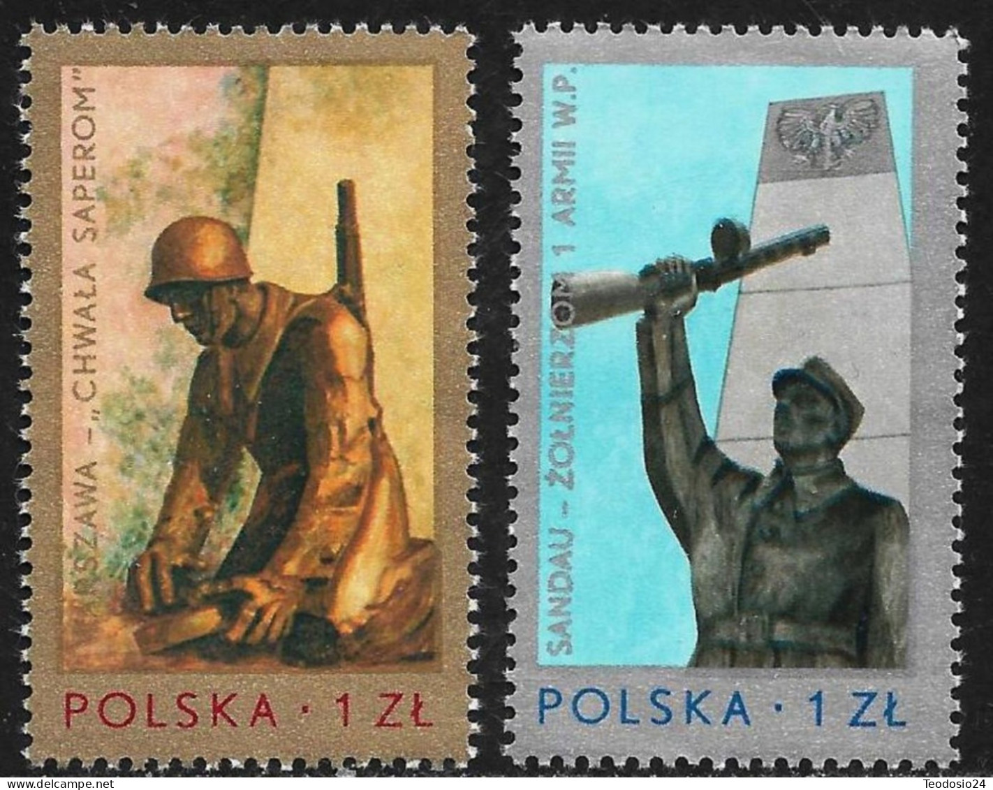 Polonia  1976 2274-75   ** - Unused Stamps