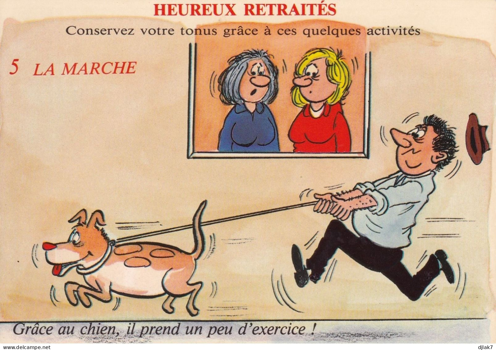 Série Heureux Retraités N° 898/5 - Humour