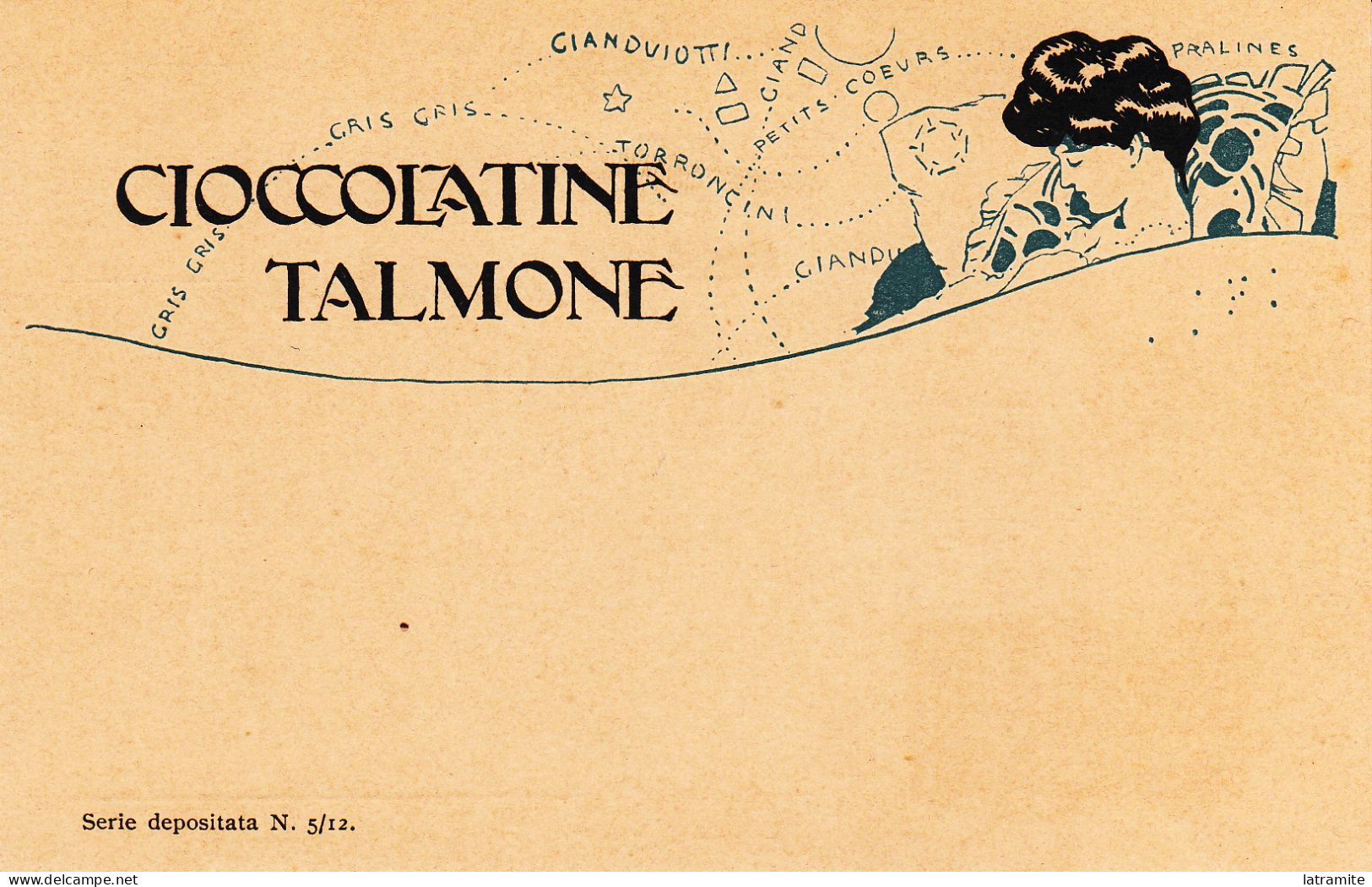 TALMONE - Illustratore A. TERZI - Serie 5/12 - Publicité