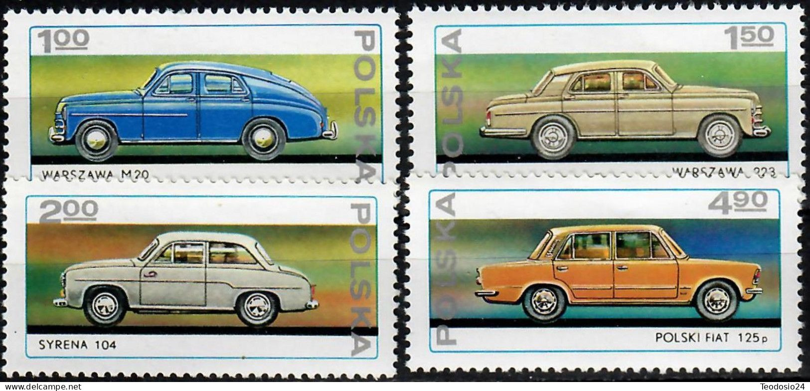 Polonia  1976 2467-70   ** - Unused Stamps