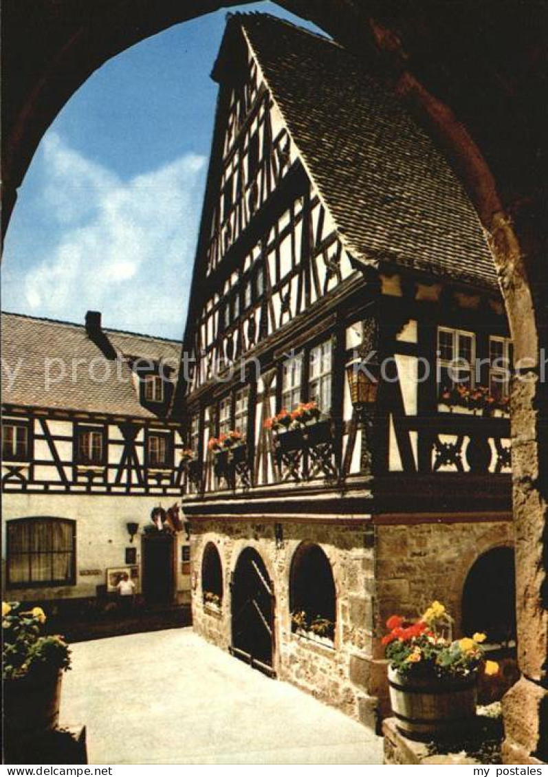 72572782 Doerrenbach Pfalz Historisches Rathaus Doerrenbach - Bad Bergzabern