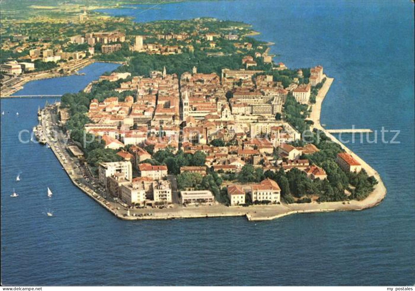 72572775 Zadar Zadra Zara Fliegeraufnahme Croatia - Croatie