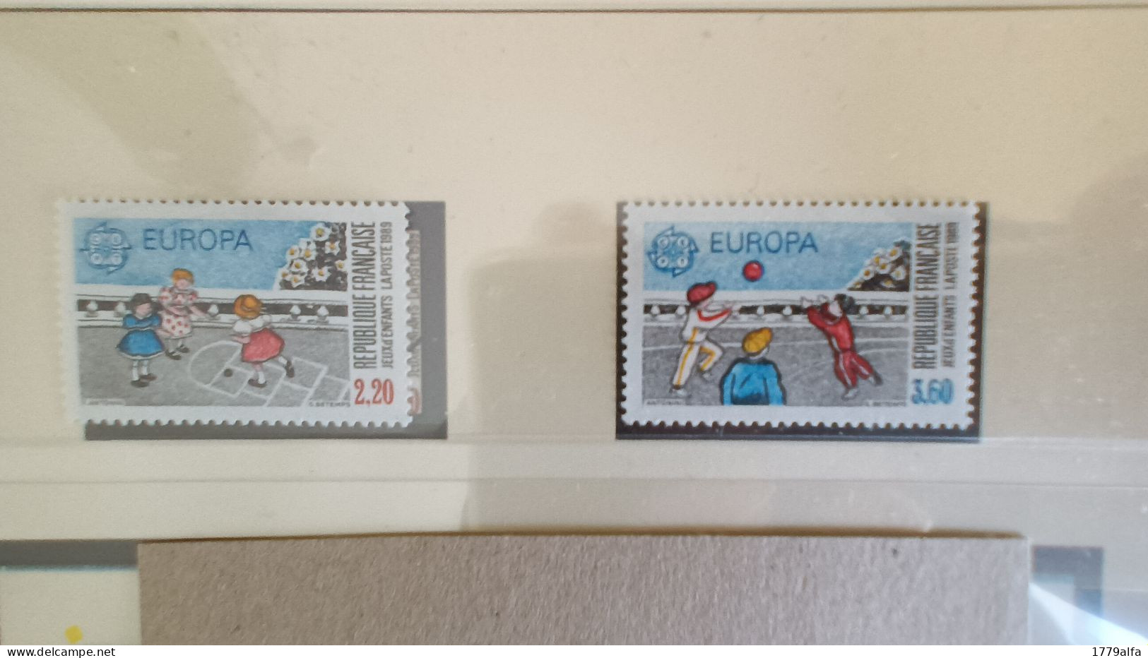 Année 1989 N° 2584** A 2585** Série EUROPA - Unused Stamps