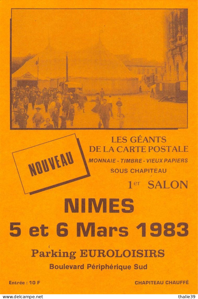 Nîmes Salon Carte Postale Collections 1983 - Nîmes