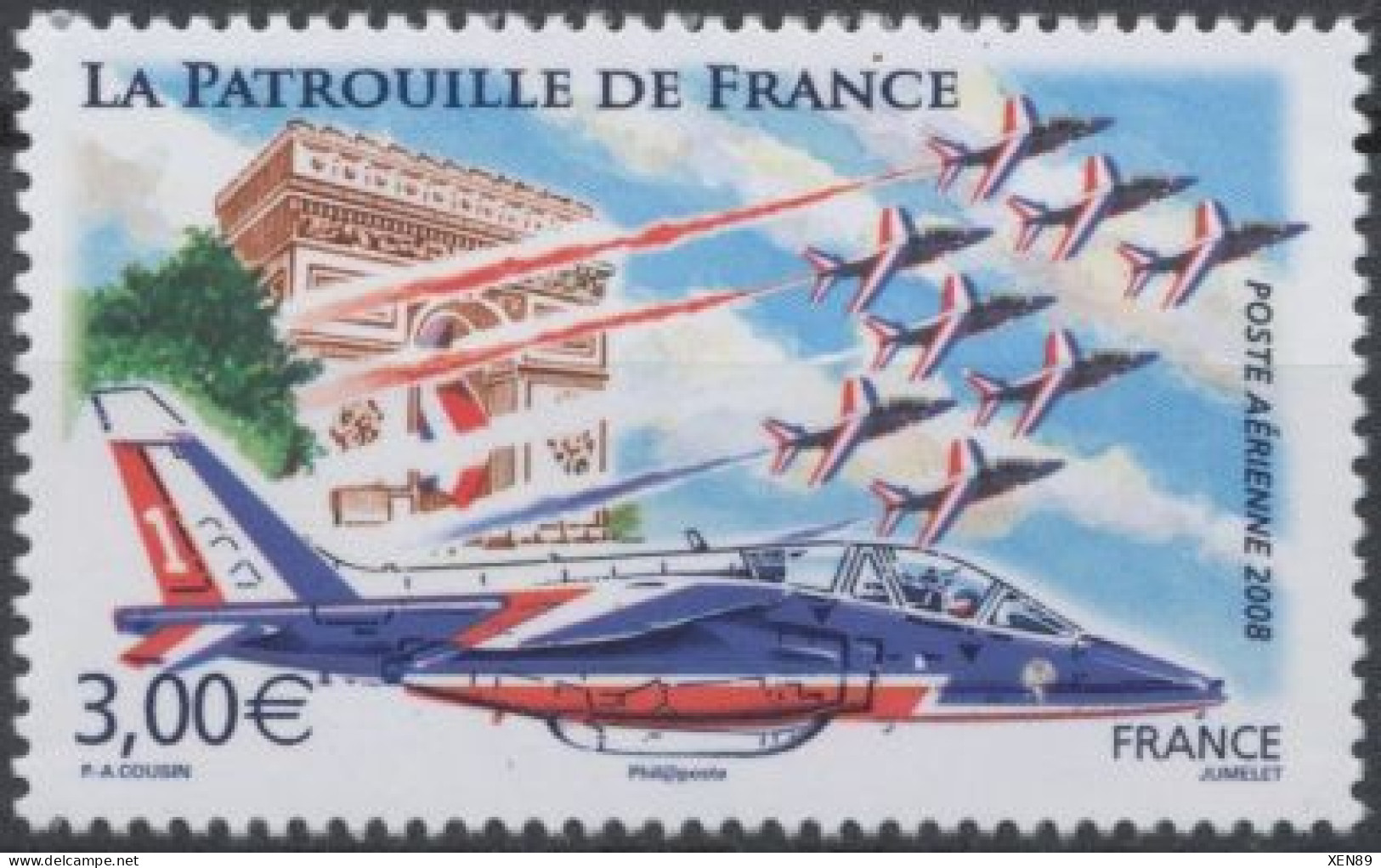2008 - P.A. 71 - La Patrouille De France - 1960-.... Ungebraucht