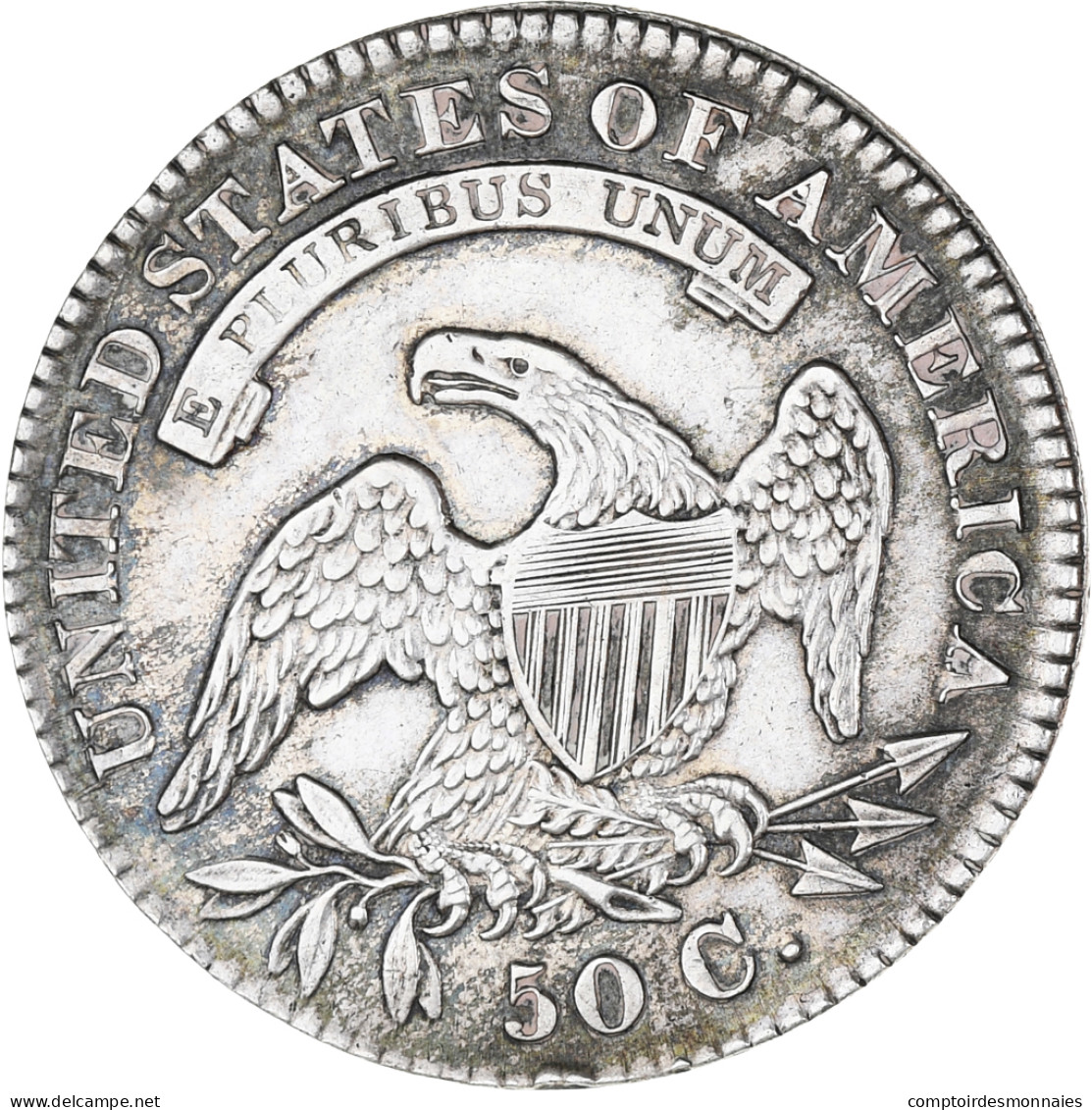 Monnaie, États-Unis, Capped Bust, Half Dollar, 1830, U.S. Mint, Philadelphie - 1794-1839: Früher Half Dollar
