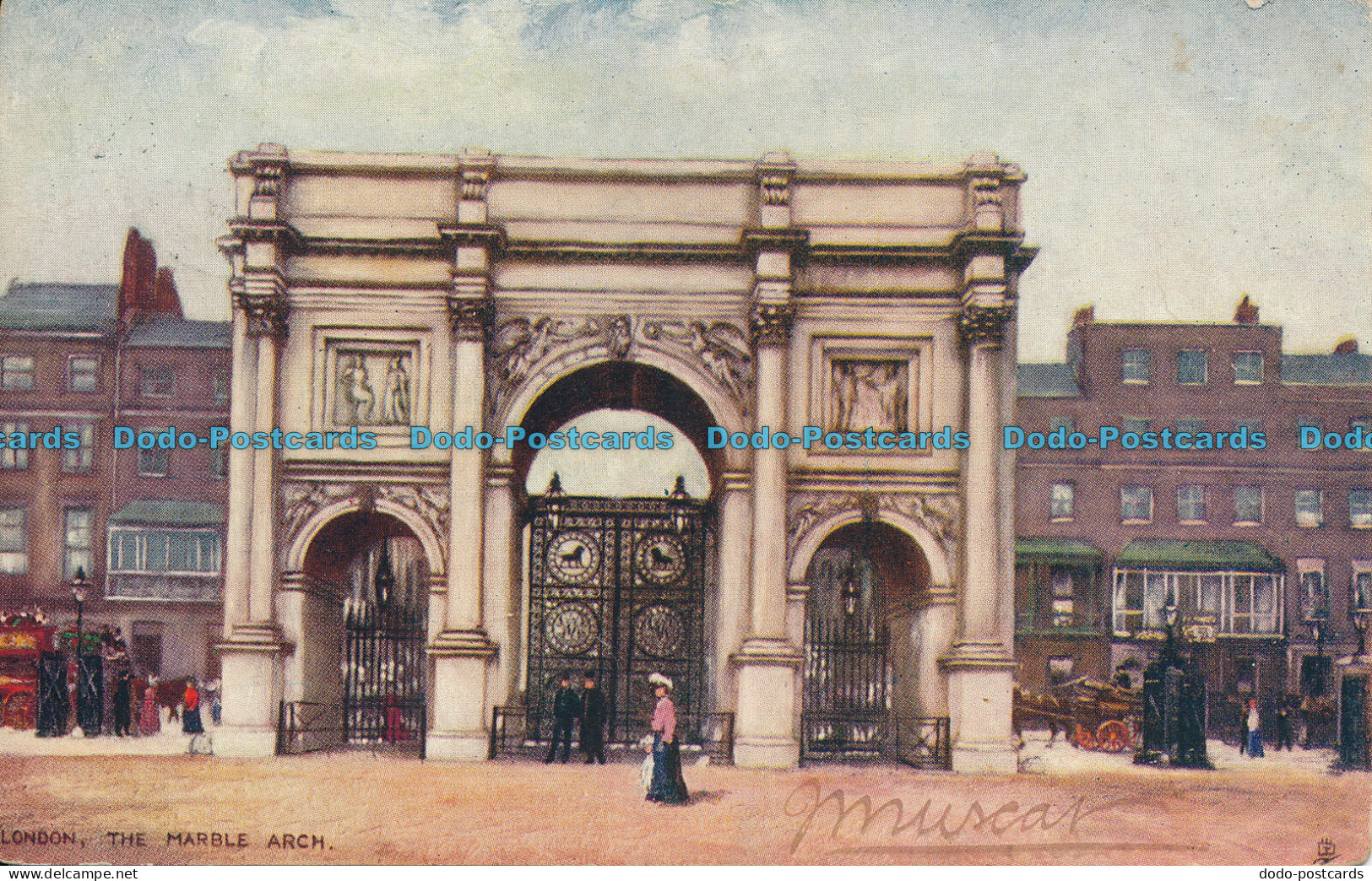 R004605 London. The Marble Arch. Tuck. Oilette. No 6195. 1904 - Autres & Non Classés