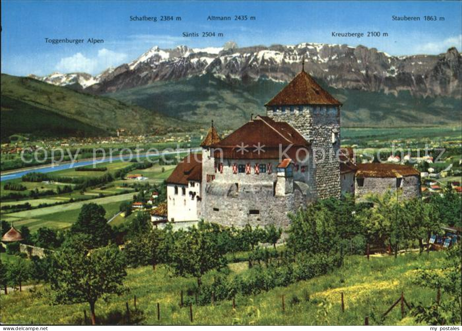 72571574 Vaduz Schloss Vaduz - Liechtenstein