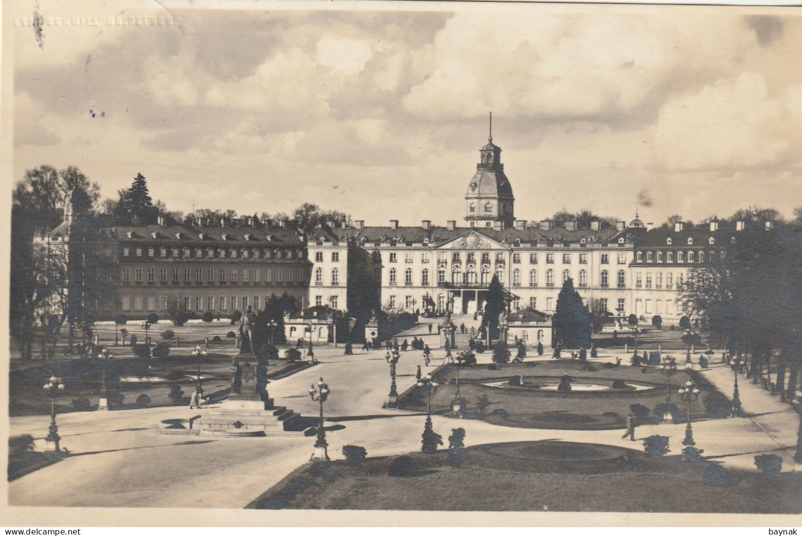 DE436  --   KARLSRUHE  --  SCHLOSS ( LANDESMUSEUM )  --   1926 - Karlsruhe