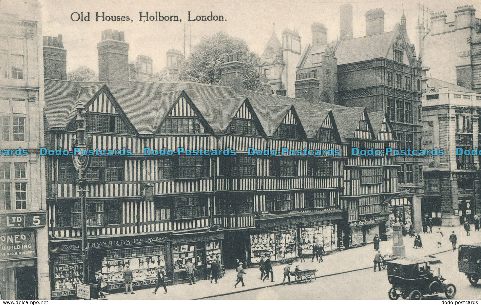 R004620 Old Houses. Holborn. London. National. 1928 - Autres & Non Classés
