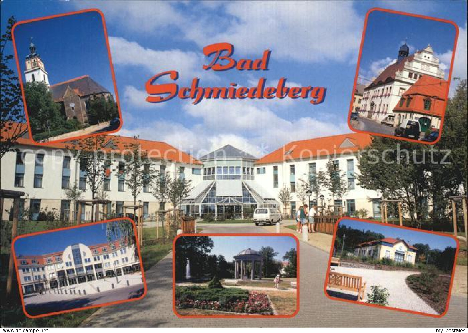 72570569 Bad Schmiedeberg Rehabilisationsklinik Stadtkirche Rathaus Alte Wache M - Bad Schmiedeberg