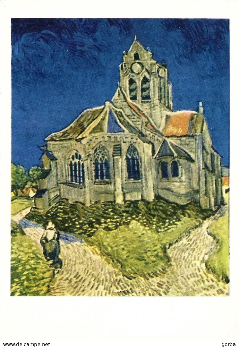 *CPM - L'Eglise D'AUVERS Sur OISE (95) - Peinture De VAN GOGH - Peintures & Tableaux