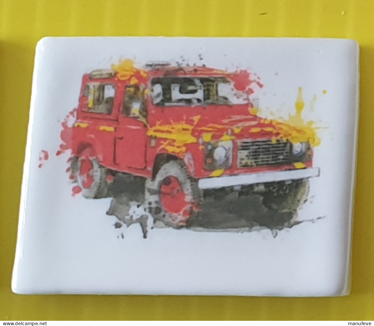 Fève Clamecy 2022 -  Pompiers Soldat Du Feu - Camion Véhicule Léger - Sapeur Pompier - Personnages