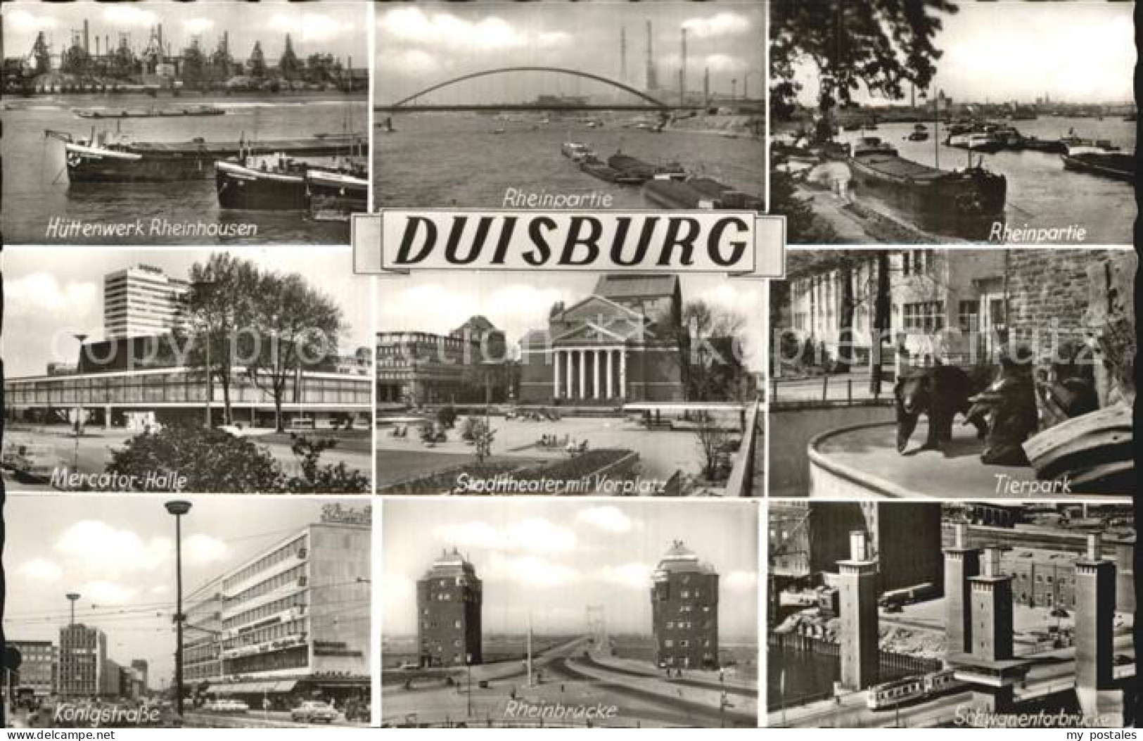 72570487 Duisburg Ruhr Huettenwerk Rheinhausen Mercator Halle Koenigstrasse Rhei - Duisburg