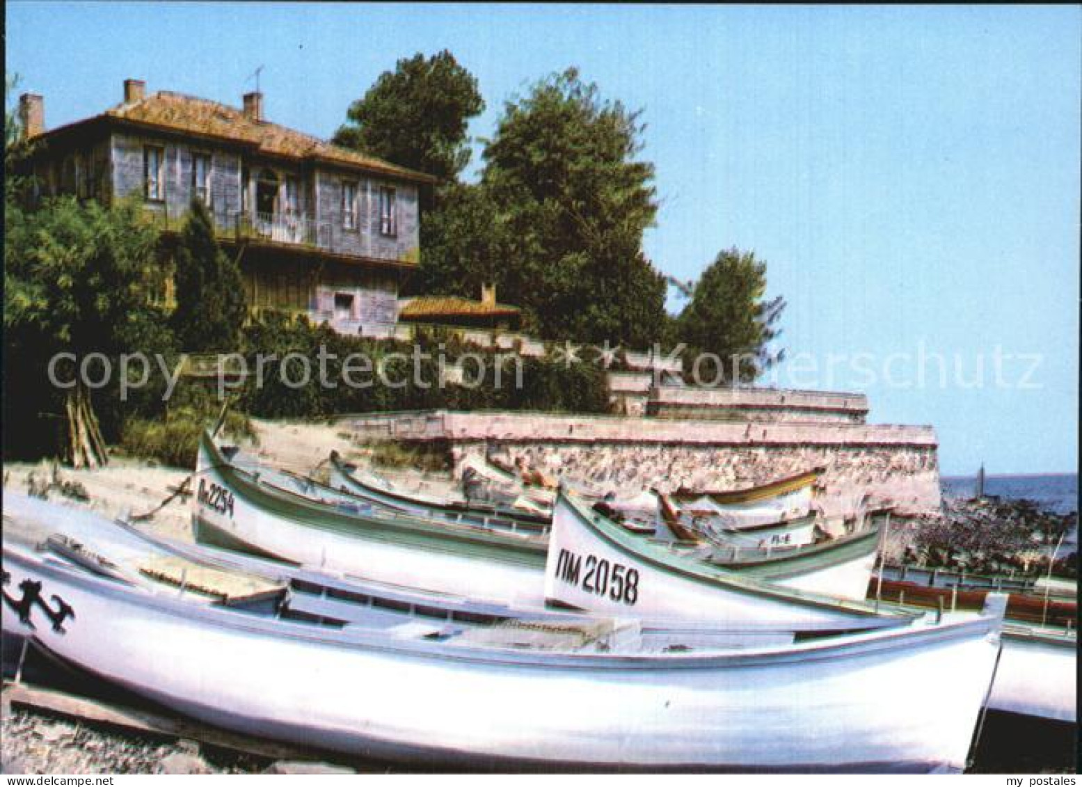 72570416 Pomorie Jaworow-Museum Boote Pomorie - Bulgaria