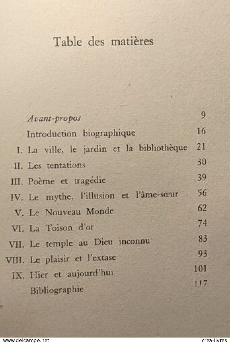 Maeterlinck / Classiques Du XXe Siècle N°44 - Biographie